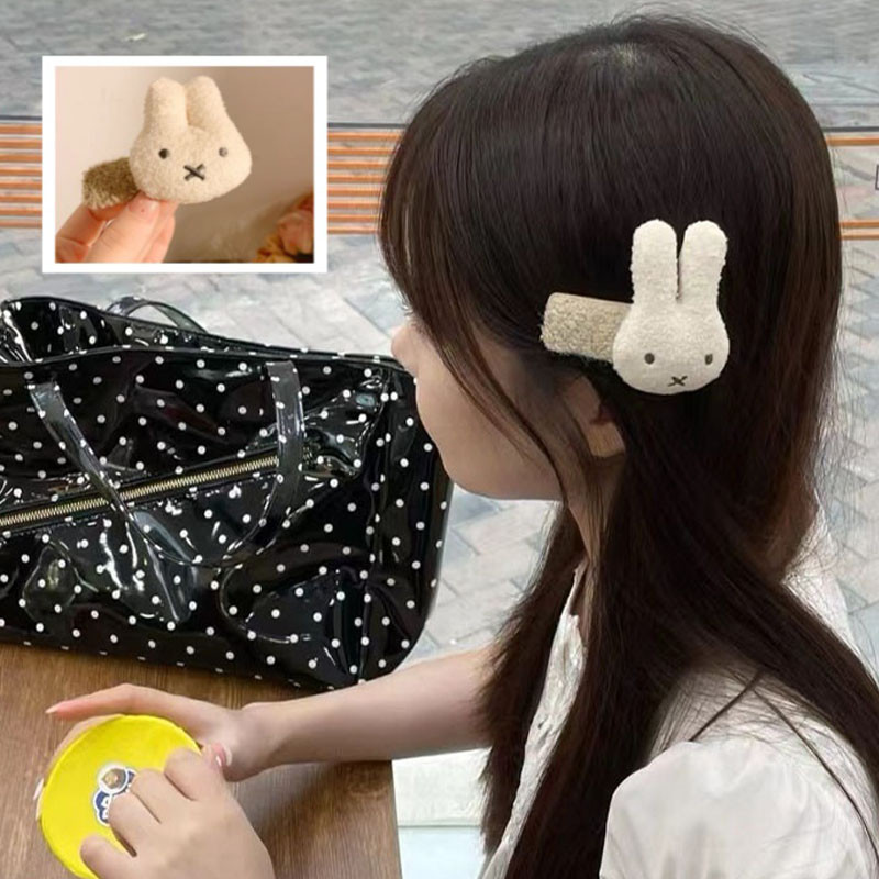 Mới - Kẹp tóc thỏ hoạt hình sang trọng, đa năng