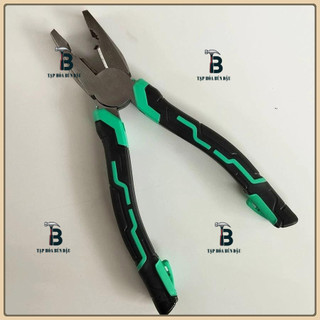 Bộ 3 Kìm điện, Kìm cắt, Kìm nhọn 6' 8' GoFuther - đầu kìm thép CR-V, tay bọc nhựa PVC