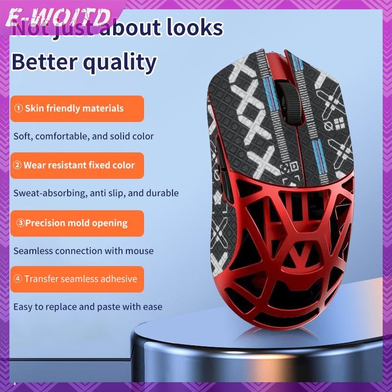 E-woitd Chuột Chống Trơn Trượt Băng Trượt Miếng Dán Cho Chuột Chơi Game WLmouse MAX Thể Thao Điện Tử Game Thủ Phụ Kiện Hút Mồ Hôi Chống Trơn Trượt HNVN