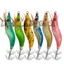 Jig mực AWNGD, Mồi câu cá 1,5 # 7cm, Mồi câu cá cứng Dạ quang 8.2g Phát sáng trong bóng tối Mồi cứng Câu cá nước mặn