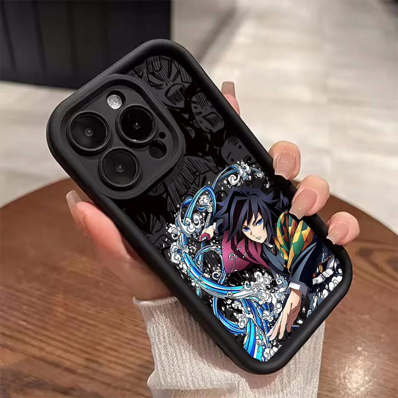 Anime Demon Slayer Tomioka Giyuu Kochou Shinobu Ốp Lưng Samsung Galaxy M34 M31 M51 M30S M23 M20 M11 M15 M16 F06 J4 J6 Plus J7 Core J8 A10 A01 A31 A02 S20 Ultra Ốp Lưng Silicon
