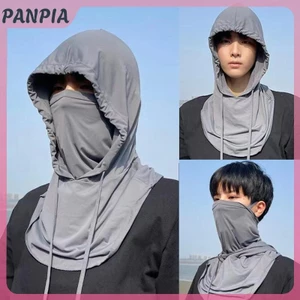 PNPIA-Full Face Cover Mũ Câu Cá Mặt Trời Có Mặt nạ Mũ Mùa Hè Ngoài Trời Chống Tia uv Mũ Chống Nắng Bảo Vệ Cổ Đi Bộ Đường Dài Mũ Unisex