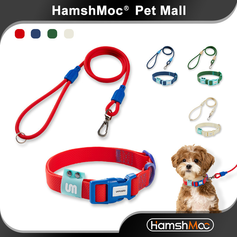 HamshMoc Dây Xích PVC Chống Thấm Nước Combo Kích Thước Bộ Điều Chỉnh POM Kẹp Chống Rỉ D-Ring Máy Xoay Không Rối Thiết Kế Phản Quang