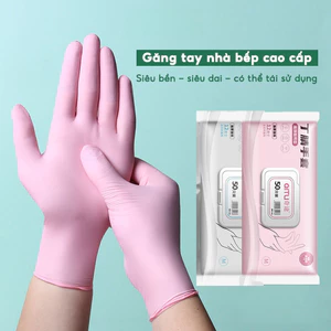 Bịch 30 Găng tay cao su làm bếp siêu dai Bao tay rửa chén bát có thể tái sử dụng nhiều lần