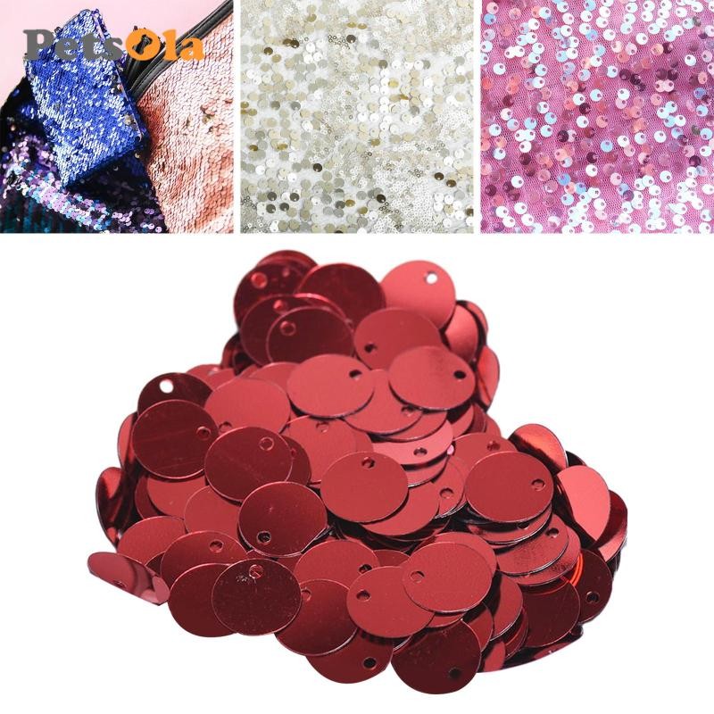 Kim sa tròn phẳng 300x10mm có lỗ - Dùng cho Crafting và Trang trí