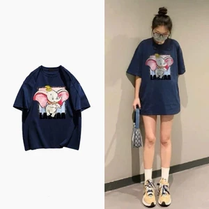 Áo phông thun cộc tay chất liệu cotton thoáng mát thiết kế in hình dễ thương dành cho nam nữ MT33 SP344