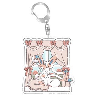 Pokemon Vaporeon umbreon sylveon eevee jolteon tự làm Acrylic Keychain Mặt dây chuyền phim hoạt hình kinh đi
