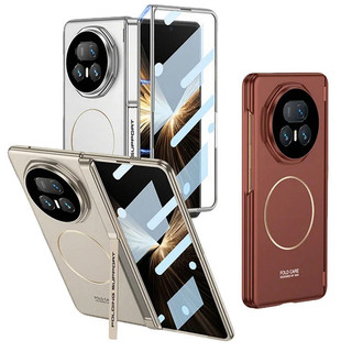 Vỏ bản lề từ tính Funda cho chân đế Honor Magic V5 Vỏ kính cường lực toàn thân