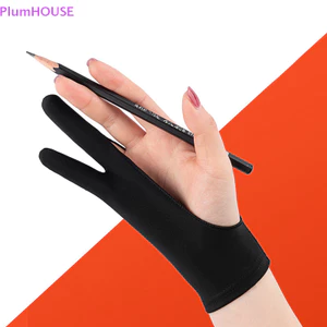 Plumhouse Chống hôi Chống cảm ứng Chống mài mòn và chống mồ hôi Hai ngón Găng tay treo chống chạm để vẽ Găng tay máy tính bảng VN