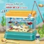 Đồ Chơi Bể Cá Mini BỐ KHỦNG LONG Hồ Cá Mini Câu Cá Bể Cá Có Đèn Led Vui Nhộn Đồ Chơi Cho Bé