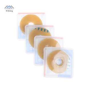ELBBKG 10 Chiếc Ostomy Túi Dán Đế Tròn Stoma Vòng Chống Rò Rỉ Ngăn Ngừa Bảo Vệ Da Mới