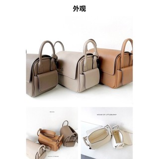 （Giá thanh lý ）Ngôi Nhà Của Littlebunny Yên Túi Đeo Vai PU Túi Đeo Ngang Dung Tích Lớn Thời Trang Đơn Giản H2079986