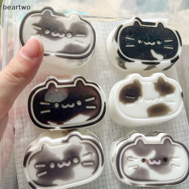 < Beartwo > 4 Khoang Bánh Phô Mai Khuôn Silicon DIY Sô Cô La Bánh Ngọt Bánh Nướng Bánh Trang Trí Dụng Cụ Nhà Bếp Khuôn Nướng Đẹp
