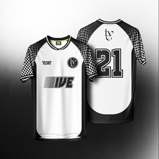 Áo Thun Jersey Dáng Rộng Mùa Hè, Vải Wonyoung Yujin Gaeul