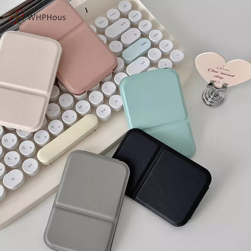 Streamers Cầm Tay Để Bàn Đứng Gương Độ Nét Cao Gấp Gương Trang Điểm Trọng Lượng Nhẹ Dễ Dàng Mang Theo Gương Vanity Dụng Cụ Mỹ Phẩm Mới