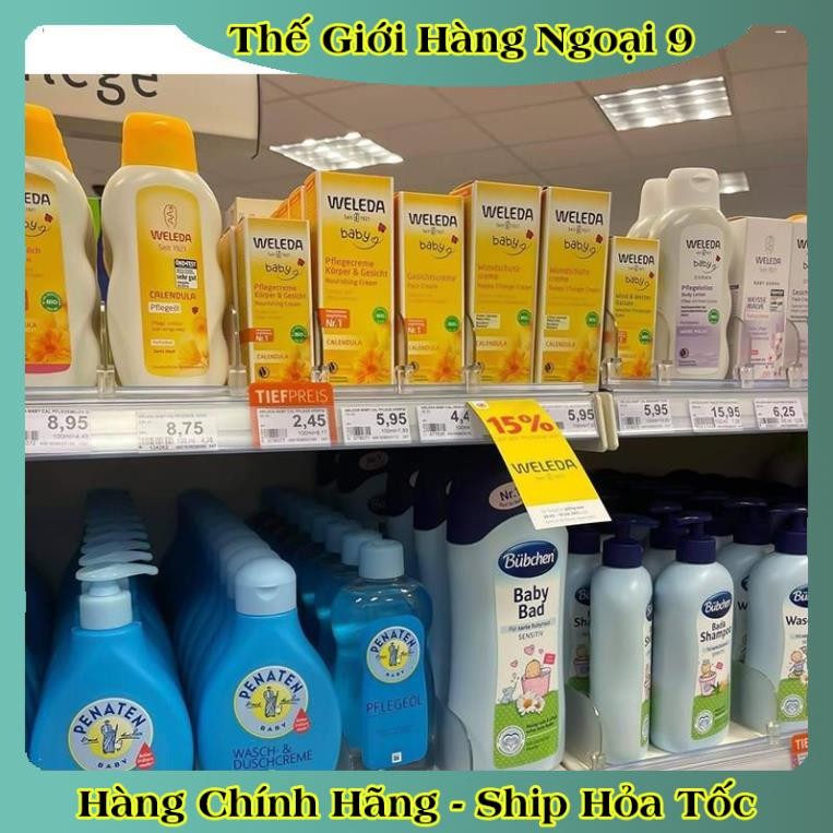 Kem chống hăm Weleda Đức hữu cơ CAO CẤP (chuẩn Đức) Organic BIO -Nội địa Đức Đủ Bill