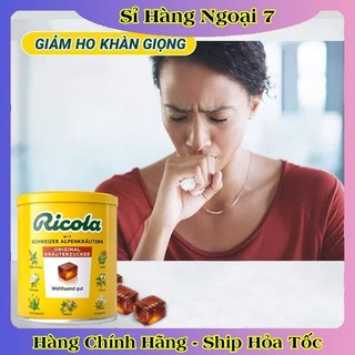 [DATE MỚI NHẤT] Kẹo ngậm thảo dược Ricola Original Đức viên giảm ho, khàn giọng - Hàng nội địa Đức