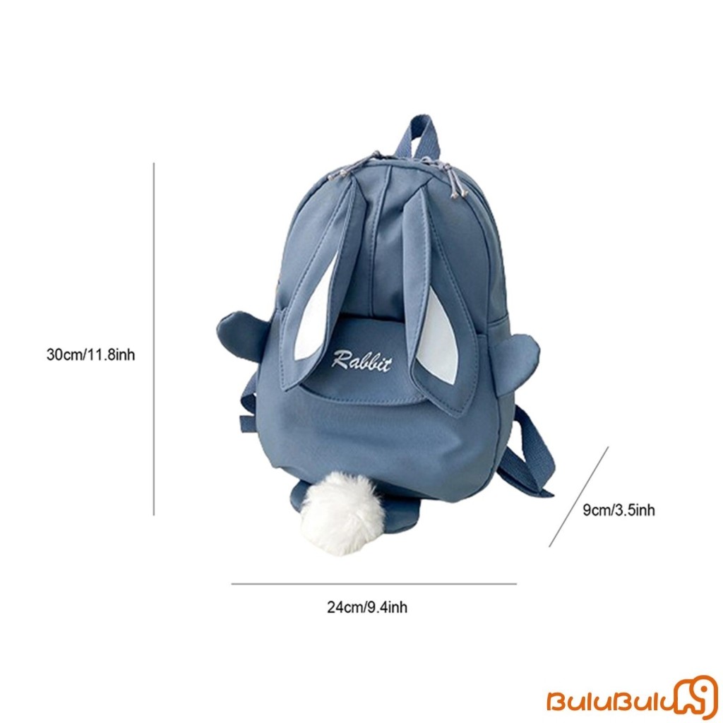 Ba lô thỏ cho bé gái mới biết đi Túi sách dễ thương Daypack Nhẹ Mẫu giáo Mầm non Ba lô 1-3 tuổi