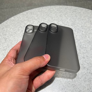 Ốp Lưng Siêu Mỏng Matte Cho iPhone 16 15 14 Plus 13 12 pro Max 11 pro XS Max 16 pro Mờ Cứng Mờ PP Chống Sốc Vỏ Điện Thoại