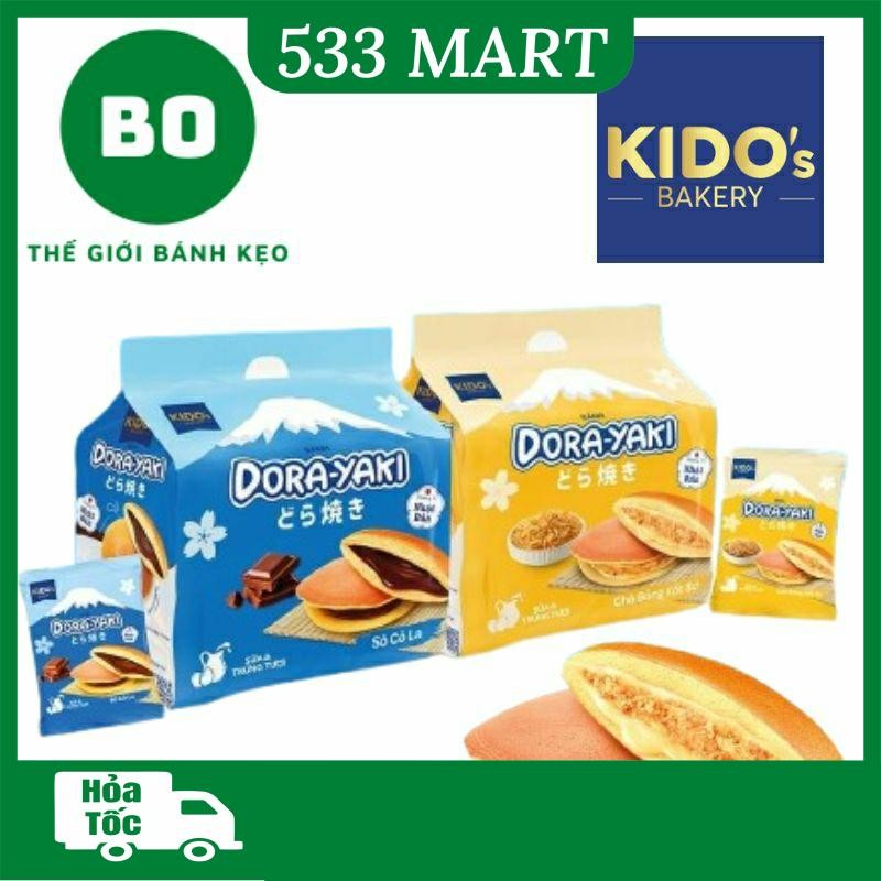 Bánh DORAYAKI KIDO'S - Bánh Rán Doraemon Nhật Bản Tuổi Thơ Túi 150g ...