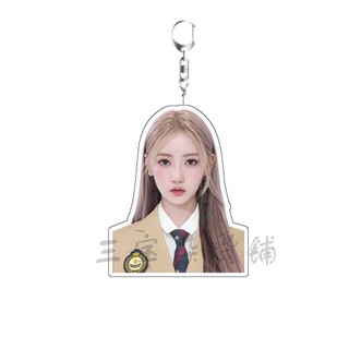Móc khoá in hình  ver Profie RAMI AHYEON RORA ASA RUKA CHIQUITA PHARITA idol acrylic trang trí phụ kiện treo