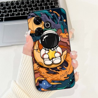 Ốp bảo vệ ống kính Xiaomi Redmi 13 2024 Redmi13 5G 4G Phi hành gia dễ thương Mèo khủng long Phim hoạt hình Vỏ điện thoại thạch silicon mềm