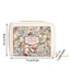 Hộp đựng thẻ tín dụng ORDOBOX, Ví nữ da PU hoa, Thẻ ID đa năng 9 / 18 khe cắm sức chứa lớn