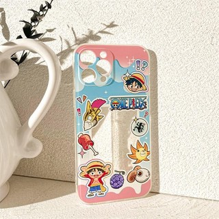 Ốp Lưng Cho IPhone 16 14 15 Pro Max X XS XR 14Plus 15Pro XSMax Ốp Điện Thoại TPU Mềm Hoạt Hình One Piece Nica Luffy Zoro Chopper Xu Hướng Thương Hiệu Chống Rơi Hoạt Hình Dễ Thương Mát