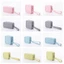 Túi đựng mỹ phẩm silicon DARON, Túi lưu trữ đa chức năng hình chữ nhật màu Morandi, Màu trơn thông thường Túi đựng tiền xu dung tích lớn Túi đựng hàng nhỏ Du lịch