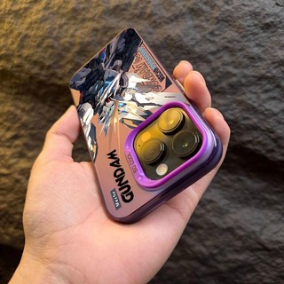 Ốp Điện Thoại Anime Gundam Cho OPPO Reno 12F 11F 10 12 Pro 5G A3X A60 A78 5G Vỏ In Thoáng Mát Laser Acrylic Cứng IMD Giáp Chống Sốc Mờ