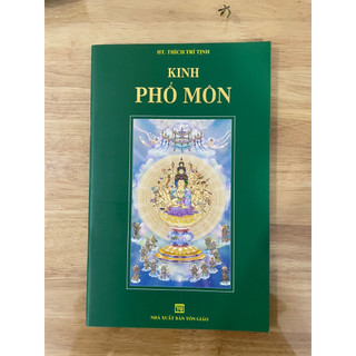Sách - Kinh Phổ Môn - HT Thích Trí Tinh - Bìa xanh