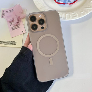 Desert Titanium Siêu Mỏng Bán Trong Suốt Mờ Từ Hút PC Ốp Lưng Cứng Cho IPhone 16 15 14 13 12 11 Pro Max PLUS Vỏ Bảo Vệ Điện Thoại