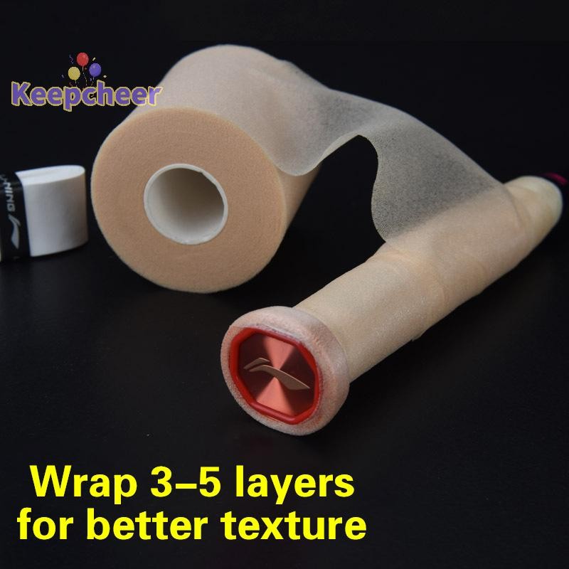 [Keepcheer] Vợt Cầu Lông Tay Cầm Tăng Cường Tay Cầm Băng Cầm Dày Cho Vợt Tennis Chống Trơn Trượt Tăng Cường Sức Mạnh Ngăn Ngừa Trượt Tay [Mới]