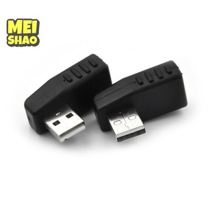 MeiShao USB 2.0 Bộ chuyển đổi góc nam sang nữ Đầu nối mở rộng hình chữ L