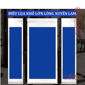 BIỂU XUYẾN CHỈ BIỂU BO LỤA LÒNG XUYẾN XANH LAM có miễn phí vận chuyển