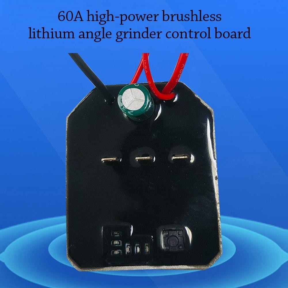 Bảng điều khiển máy mài góc SUNKISSD, Bảng mạch Công tắc tốc độ 60A, Công tắc tốc độ bền Dụng cụ điện Lithium không chổi than Bảng cờ lê điện cho DAYI