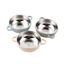 Bộ đồ ăn trẻ em AMBU, Bát đựng thức ăn bằng thép không gỉ 304 dễ lau chùi, Thiết kế chia đôi chất lượng cao Đế hút silicon chịu nhiệt cho bé