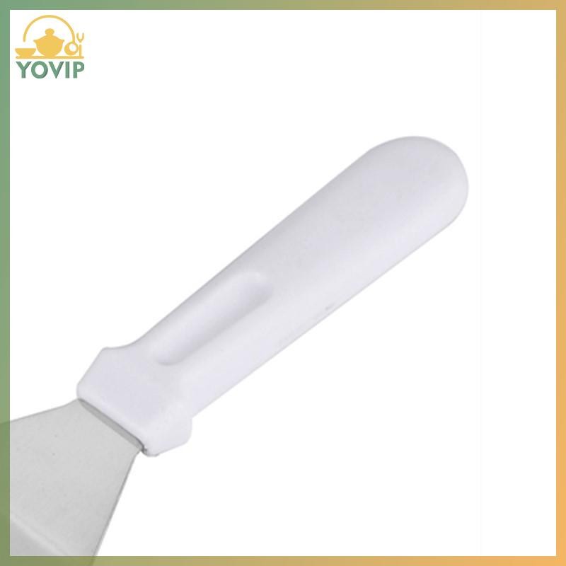 YOVIP Thìa Bánh Inox Có Tay Cầm Bằng Nhựa Xẻng Phô Mai Xẻng Pizza Thìa Cho Bánh Pizaa Nướng Thìa Dụng Cụ Nướng Bánh VN