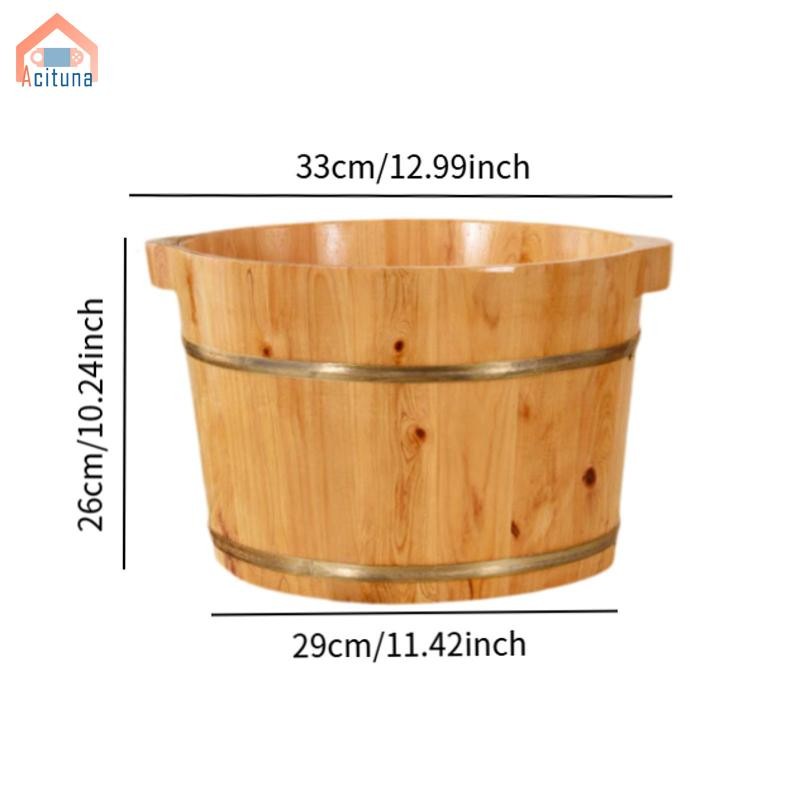 Gỗ Bồn Tắm, Chậu Rửa, Xô Ngâm Chân Dung Tích Lớn Quà Tặng Thiết Thực Cho Gia Đình Nam Nữ
