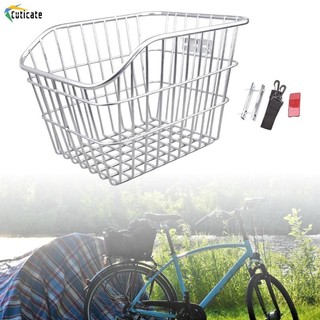 Giỏ xe đạp phía sau, thiết kế thanh lịch, dễ dàng lắp đặt cho mọi loại xe đạp sử dụng hàng ngày.