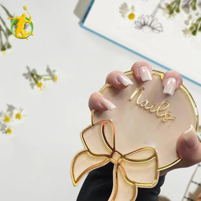 Nail Photo Prop Acrylic Dễ Dàng Làm Sạch Chuyên Nghiệp Bề Mặt Mịn Đa Năng Nhỏ Gọn Đơn Giản Móng Tay Nghệ Thuật Hiển Thị Ban Cho Studio