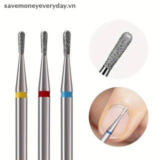 [savemoneyeveryday] 1 Cái Mũi khoan móng tay ngọn lửa Máy phay để làm móng tay 3 / 32 '' Pro Đầu khoan cho móng tay Dụng cụ loại bỏ lớp biểu bì [vn]