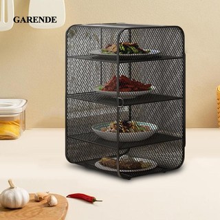 Nhà Bếp Bao Đựng Thực Phẩm Thùng Bảo Quản Có Thể Tái Sử Dụng Tủ 4 Lớp Nắp Đĩa Lưới Cho Bàn Ăn Trong Nhà Nhà Hàng Thức Ăn