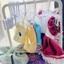 KIKIN Thời Trang Búp Bê Tủ Quần Áo Móc Treo Trẻ Em Nhà Chơi Phụ Kiện Vật Liệu An Toàn