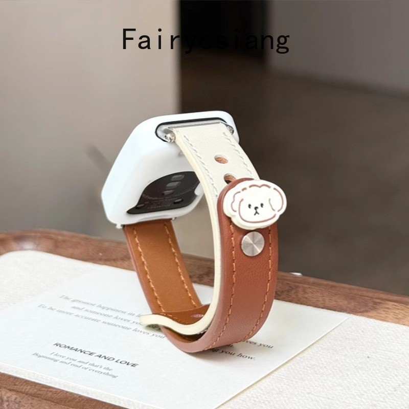 Dây Đeo Da Cho Huawei Band Fit 4 Pro 3 2 Vòng Tay Thay Thế Cho Huawei Band 11Pro 10 9 8 6 7 Dây Đồng Hồ Chó