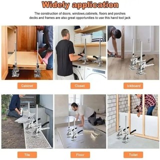 Bộ Dụng Cụ Nâng Đồ Vật Nặng Trong Nhà  - Tay Nâng Cánh Cửa Tủ Bếp Xây Dựng Kích kê tay  Bộ dụng cụ lát gạch