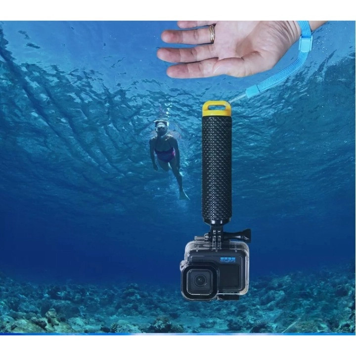 Vỏ PU & Hộp Mini Lưu Trữ Cho Máy Ảnh Thể Thao DJI Action 4, Gopro 9 10 11, Insta 360 Ace Pro Carabiner