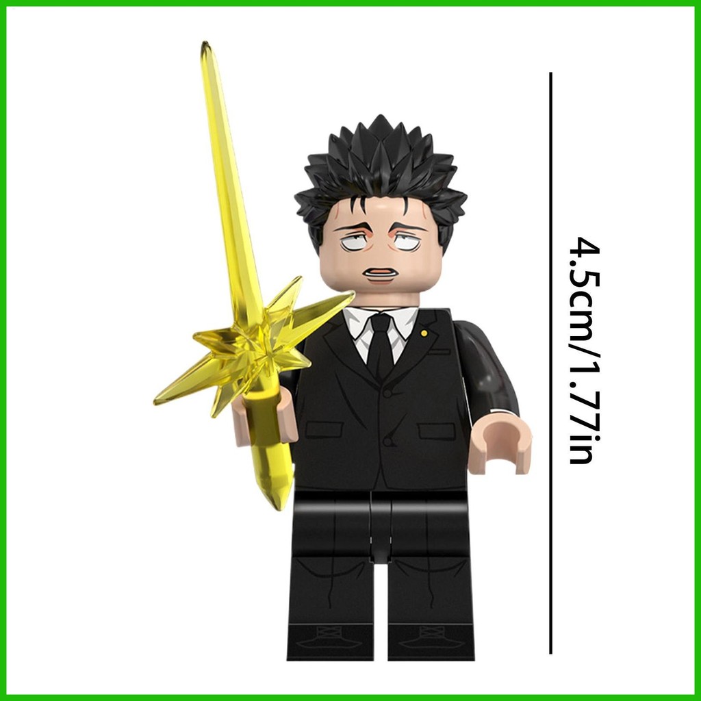 Khối Xây Dựng Cho Trẻ Em Anime Hình Xây Dựng Bộ Đồ Chơi Lắp Ráp Giáo Dục Playset Nhân Vật Hành Động saixit2vn