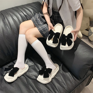 Xixitiao Bow Baotou Mary Jane eva Dép đế dày thời trang nữ