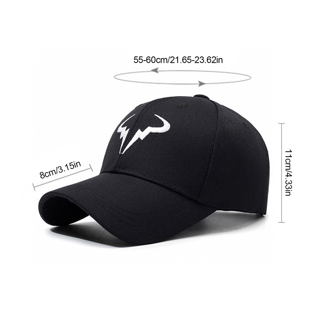 Mũ Bóng Chày Thêu Sừng Cừu Unisex - Chống Nắng Mùa Hè